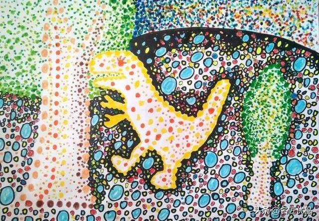 简单的绘画作品（手把手教你画彩虹，简单又有趣！）
