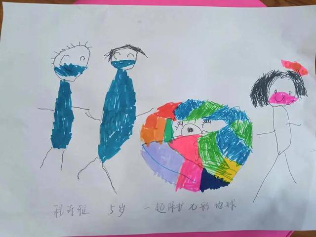 人与自然和谐共生绘画（枣庄市博物馆开展“携手为保护地球投资”主题绘画作品征集活动）