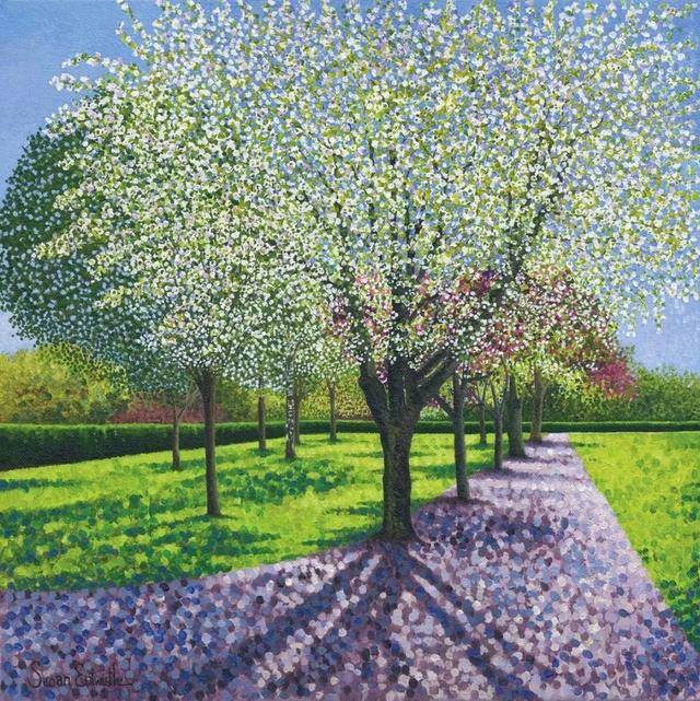 画画怎么赚钱（点彩画家susanentwistle，一个自学成才的艺术家）