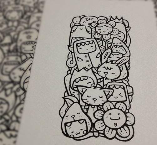 绘画图片大全简单漂亮（蠢萌蠢萌的小鸡蛋，简单易学！）
