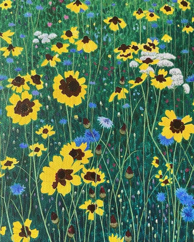 画画怎么赚钱（点彩画家susanentwistle，一个自学成才的艺术家）