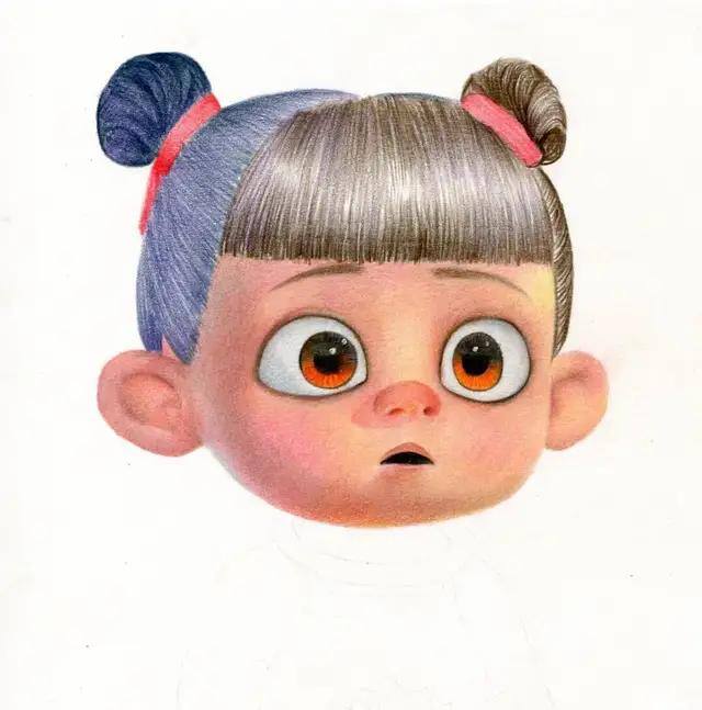 哪吒怎么画简单又好看（哪吒的彩铅画，简单又有趣，喜欢绘画的同学们快来临摹学习）