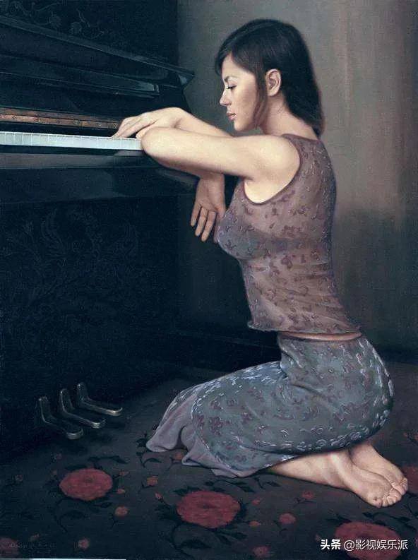 画一个漂亮的女生（这些油画中的东方女孩柔和细腻，太漂亮了！）