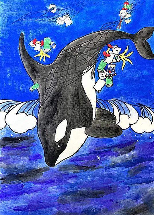 环保绘画简单又漂亮一等奖（全市中小学生环保绘画大赛作品赏析）