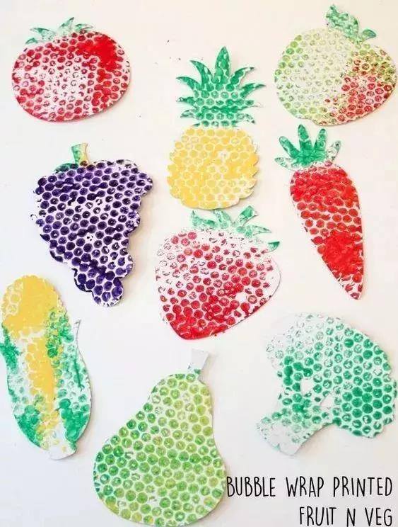 儿童手工大全（幼儿园手工拓印，让孩子爱上艺术）