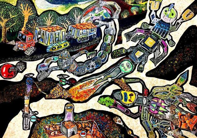 科幻儿童画（科幻画作品解说）