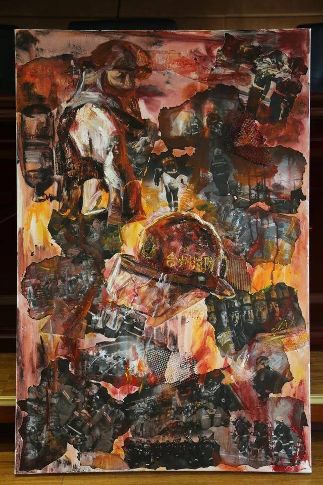 儿童消防安全绘画作品（小学一年级消防安全儿童画图片简单又漂亮的消防安全儿童画画图）