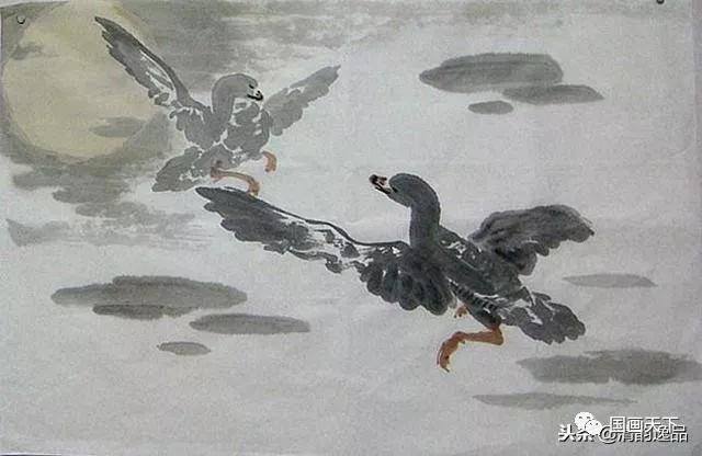 大雁怎么画简单又好看（飞鸿的各种姿态）