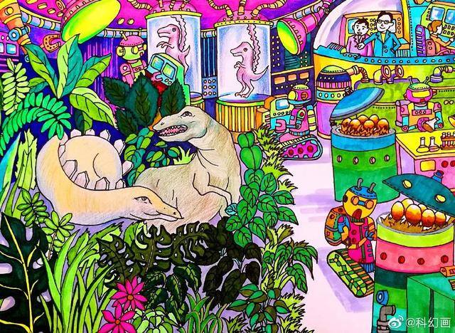 科幻儿童画（科幻画作品解说）