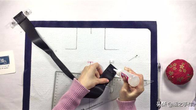 电脑怎么做（潘之手工作室｜地铁中的男士包）