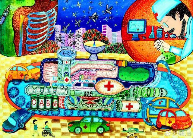 科幻儿童画（科幻画作品解说）