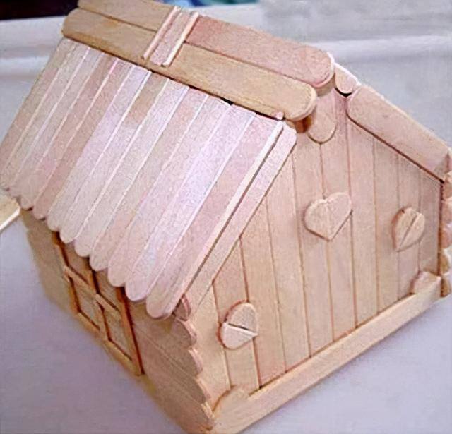 精美手工制作（30多个用冰棒棍制作的精湛工艺品）