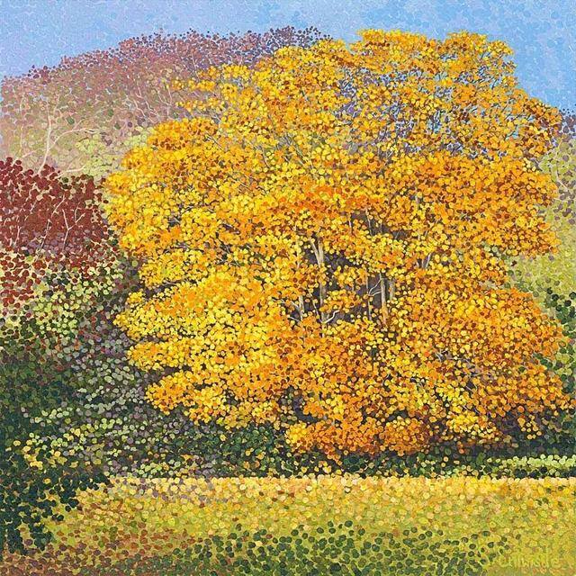 画画怎么赚钱（点彩画家susanentwistle，一个自学成才的艺术家）