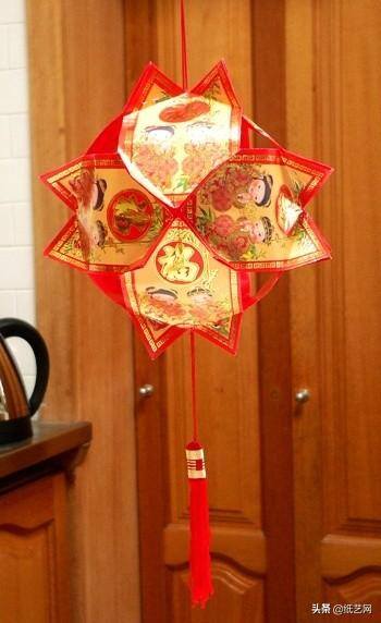 简单灯笼制作手工（新年新气象的灯笼教程）