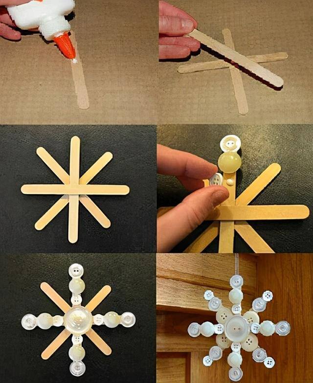 精美手工制作（30多个用冰棒棍制作的精湛工艺品）