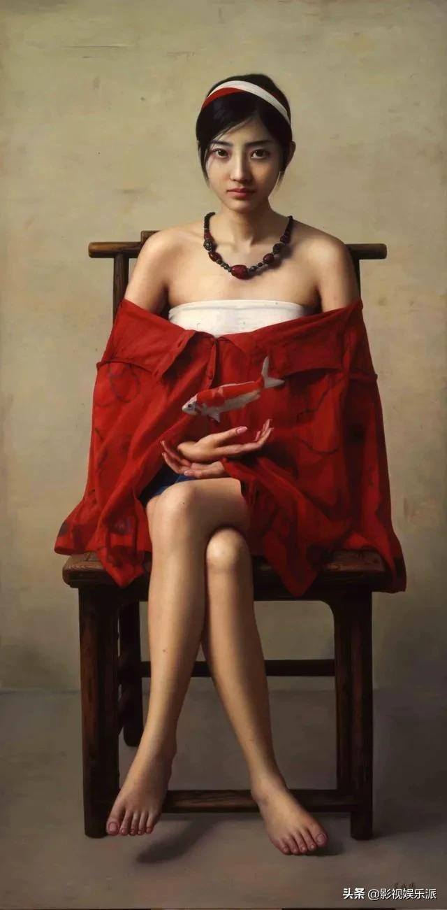 画一个漂亮的女生（这些油画中的东方女孩柔和细腻，太漂亮了！）