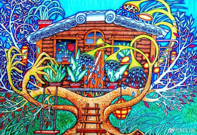 科幻儿童画（科幻画作品解说）