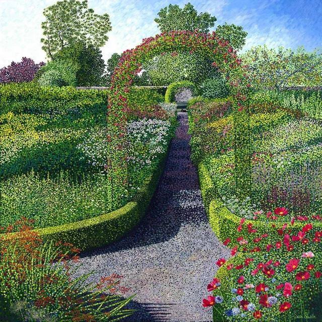 画画怎么赚钱（点彩画家susanentwistle，一个自学成才的艺术家）