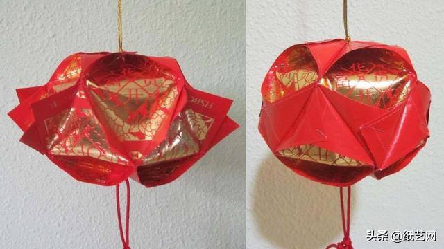 简单灯笼制作手工（新年新气象的灯笼教程）