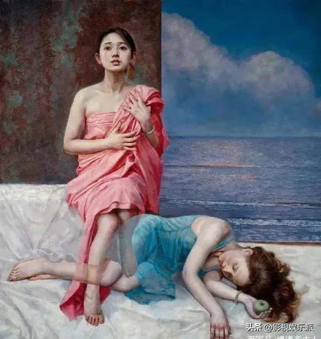 画一个漂亮的女生（这些油画中的东方女孩柔和细腻，太漂亮了！）