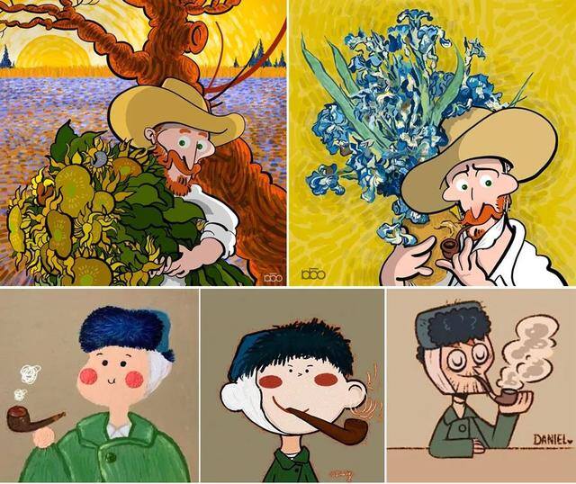 动漫绘画课（梵高的艺术之路）