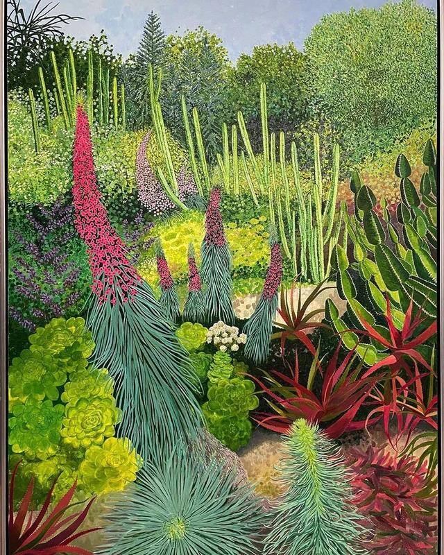 画画怎么赚钱（点彩画家susanentwistle，一个自学成才的艺术家）