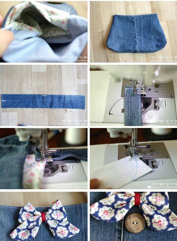 简单手工包包（碎布头、边角料手工制作一款拼布手提包包，既简单又大方！）