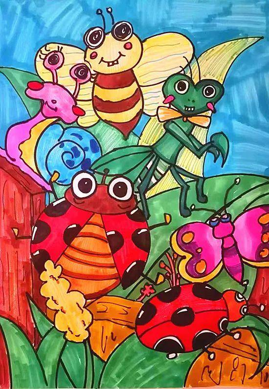 环保绘画简单又漂亮一等奖（全市中小学生环保绘画大赛作品赏析）