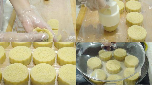 月饼做法家里自己做（儿时回忆-红糖馅月饼）