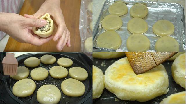 月饼做法家里自己做（儿时回忆-红糖馅月饼）