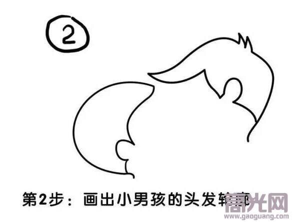 七夕节绘画作品简单好看（七夕表白简笔画教程）