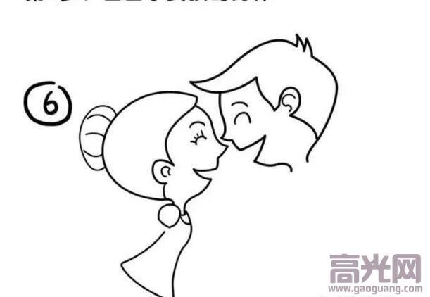 七夕节绘画作品简单好看（七夕表白简笔画教程）