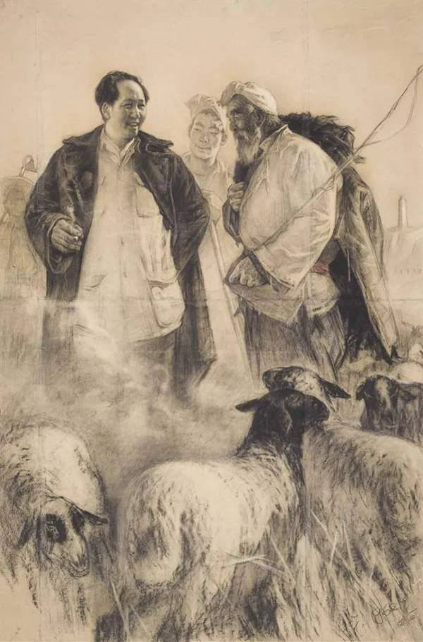 美术画画大全（刘文西的《开国大典》）