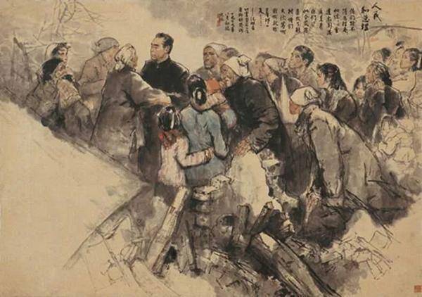美术画画大全（刘文西的《开国大典》）