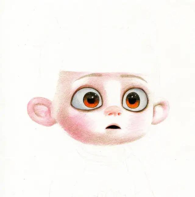 哪吒怎么画简单又好看（哪吒的彩铅画，简单又有趣，喜欢绘画的同学们快来临摹学习）
