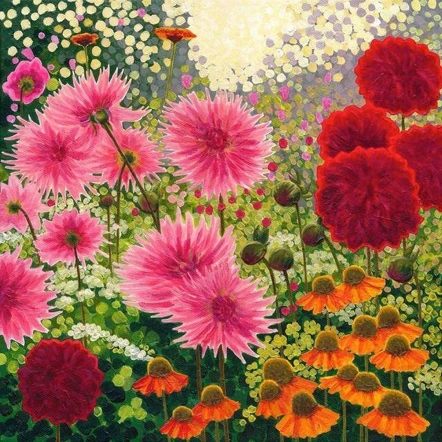 画画怎么赚钱（点彩画家susanentwistle，一个自学成才的艺术家）