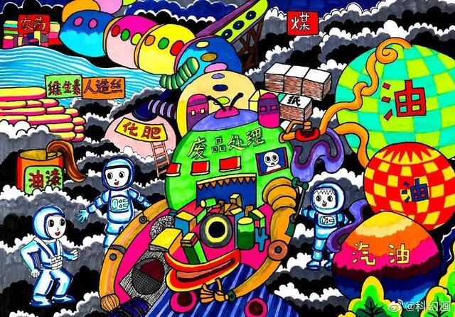 科幻儿童画（科幻画作品解说）