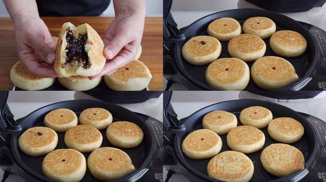月饼做法家里自己做（儿时回忆-红糖馅月饼）