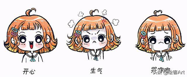 简单又好看的画画教程女生（《我的甜心女孩马克笔q版漫画人物教程》甜意十足的案例）