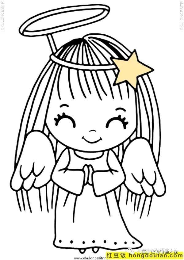 简单又漂亮的花绘画（如何为孩子画一个女孩）