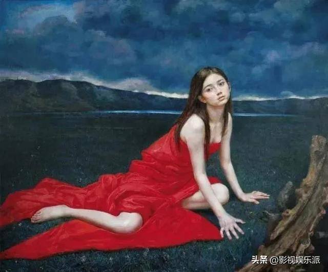 画一个漂亮的女生（这些油画中的东方女孩柔和细腻，太漂亮了！）