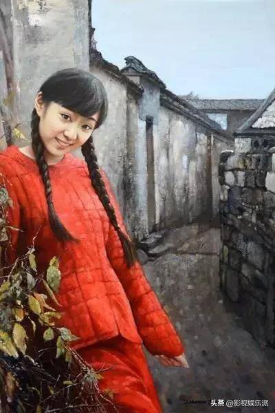 画一个漂亮的女生（这些油画中的东方女孩柔和细腻，太漂亮了！）