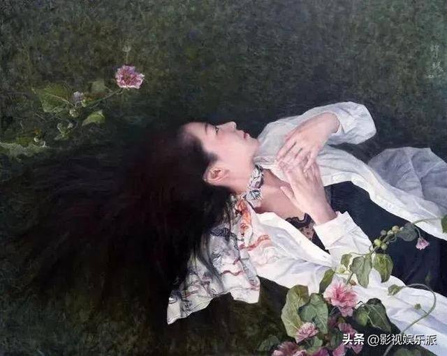 画一个漂亮的女生（这些油画中的东方女孩柔和细腻，太漂亮了！）