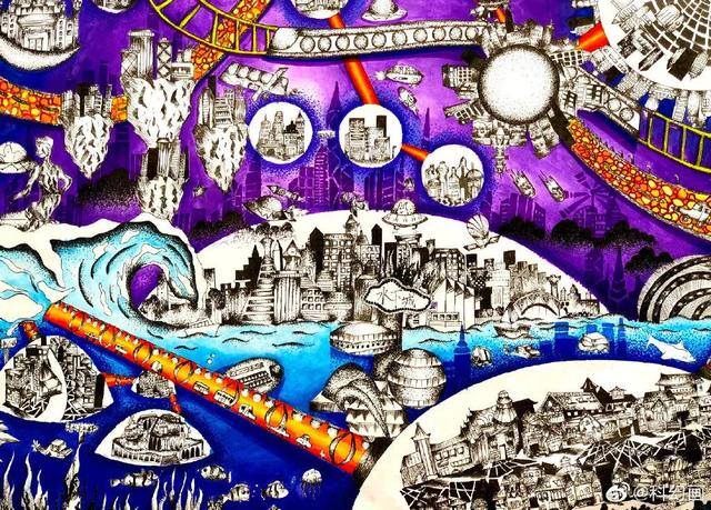 科幻儿童画（科幻画作品解说）
