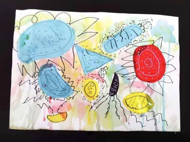 人与自然和谐共生绘画（枣庄市博物馆开展“携手为保护地球投资”主题绘画作品征集活动）
