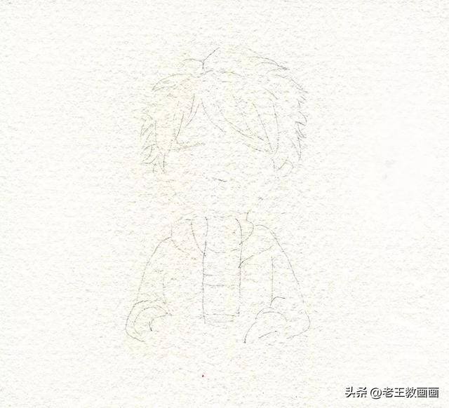 怎么画画（简笔画男孩（附过程））