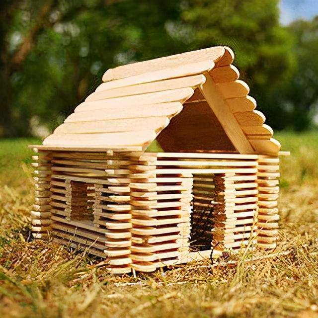 精美手工制作（30多个用冰棒棍制作的精湛工艺品）