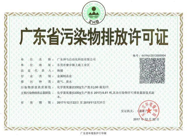 喷涂加工厂家找活（广东省污染物排放许可证神马智慧）