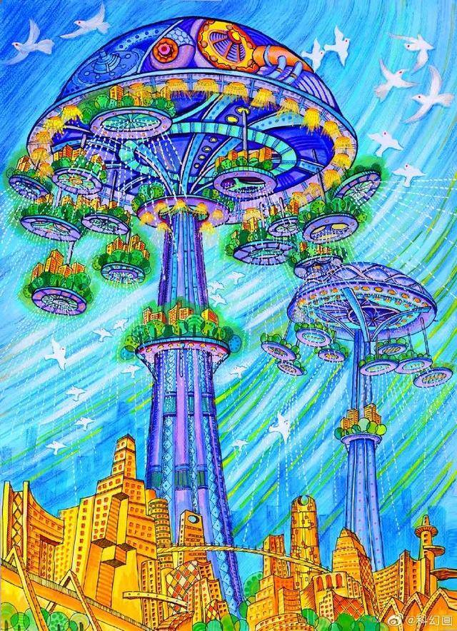 科幻儿童画（科幻画作品解说）
