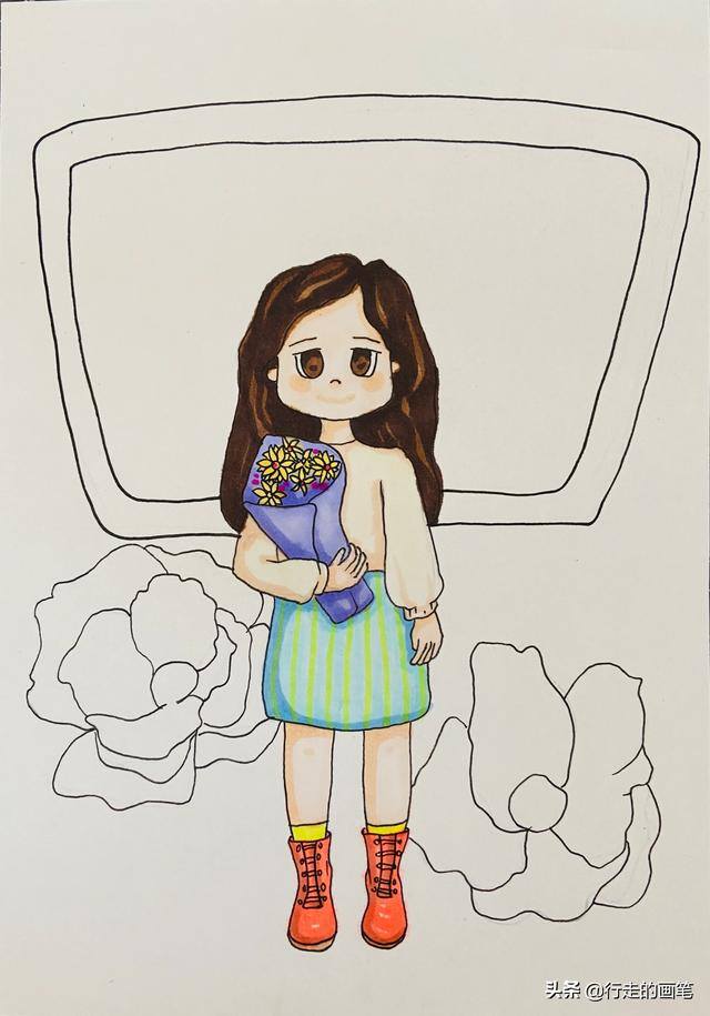 教师节绘画简单好看（老师，您辛苦了）